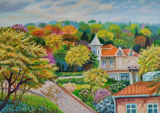 Büyükada mimoza zamanı 