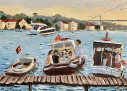 Çengelköy'de Günbatımı - Görsel 1